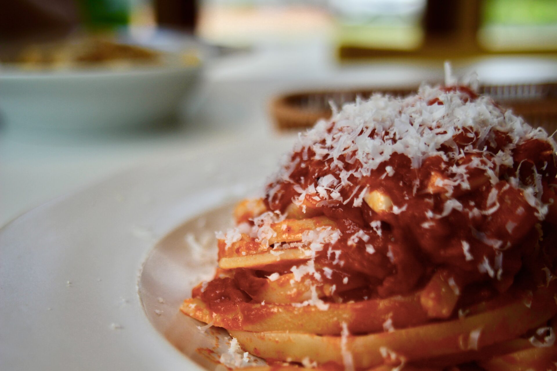 Delicious pasta at Trattoria Liberta in Hakuba, Nagano