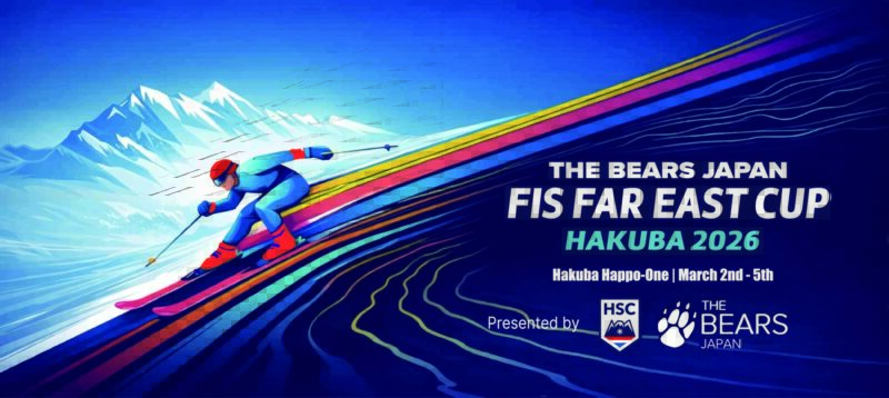 Bear Burger from Bears Café Kumaza in Hakuba, Japan, served with thick-cut potato wedges and topped with lettuce, tomato, onion, and sauce, labeled with a Japanese flag reading “bear” (熊).